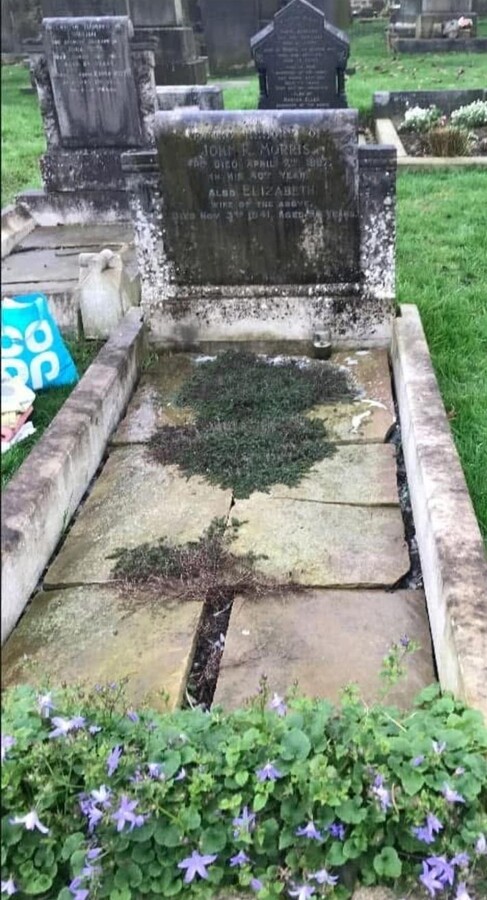 John R Morris - before